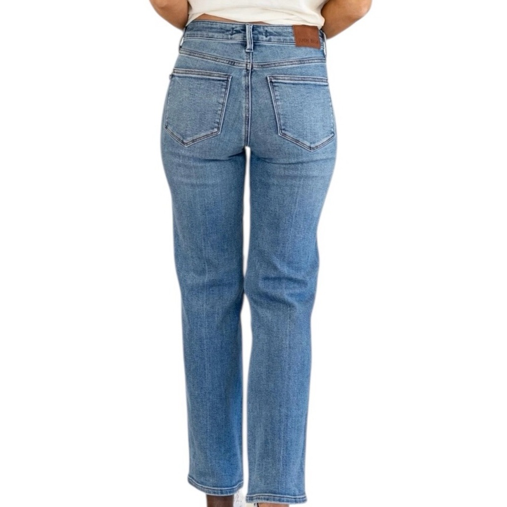 Judy Blue Women's Straight Leg Jeans - Size 9 - Picture 5 of 12
